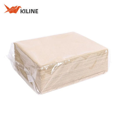 Giá tốt. 4 Ply Củng cố giấy công nghiệp nặng Wiper màu nâu Logo tùy chỉnh trực tuyến