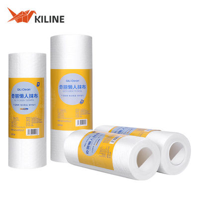 Good price PP Pulp Household Cleaning Cloth Disposable Kitchen Towels In Roll 50gsm online