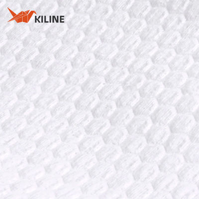 Harga yang bagus Label Pribadi Pakaian Pembersih Satu Kali Pakai Pulp Kayu Dan PP Kitchen Towel Rolls on line