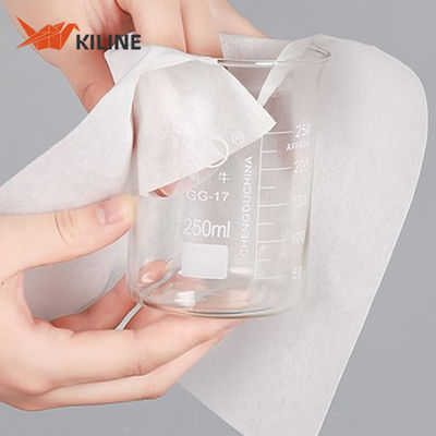 Good price 73gsm Polyester Viscose Sensitive Surface Wiping Towels For Ultra Soft Polishing online
