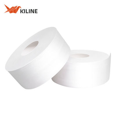 Good price Custom Commercial Toilet Paper Rolls Jumbo Bath Tissue Roll 2 Ply 100% Wood Pulp online