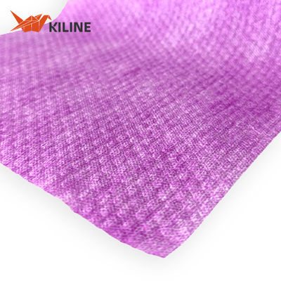Good price Purple Color Disposable Cleaning Cloths Wiping Towels Wood Pulp PP Material 55gsm online