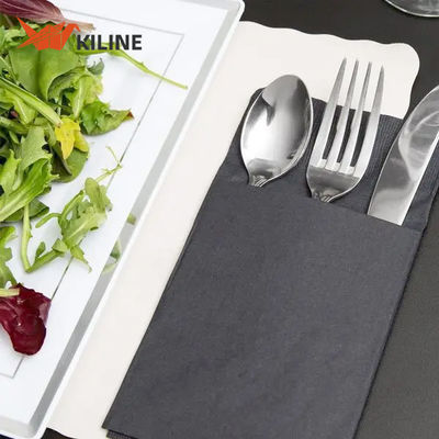 Good price Pocketed Disposable paper Napkins Folded As Guest Towels For Christmas Thanksgiving online