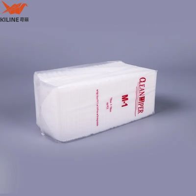 Good price Polyester M-3 Lint Free Clean Nonwoven Cleanroom Cleaning Wipers Clean Room Wiper online