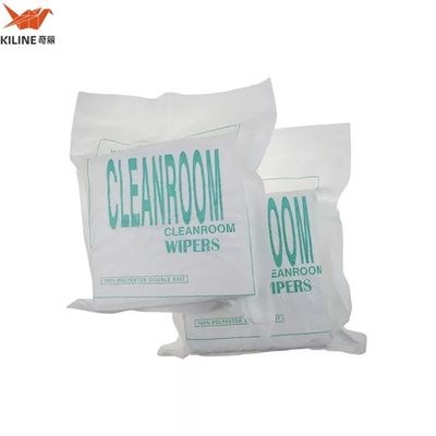 Dust Free Super Soft Class 1000 100% Polyester Cleanroom Wiper Cleaning Wipers