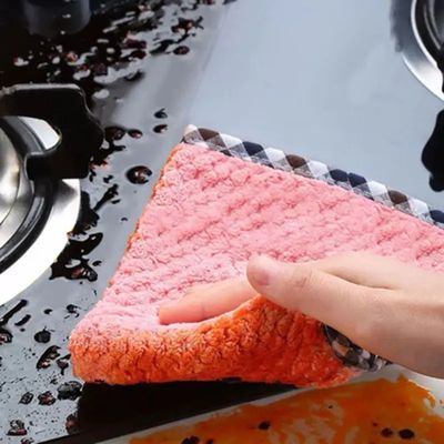 Good price KILINE Personalized Coral Microfiber Kitchen Dish Wash Cloth Towel online