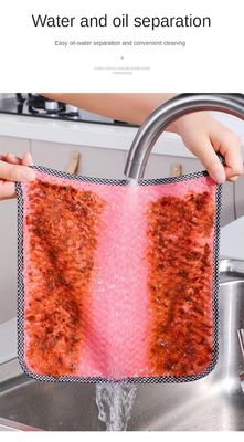 Good price KILINE Kitchen Daily Dish Towel, Kitchen Rag Non-stick Oil Thickened Table Cleaning Cloth online