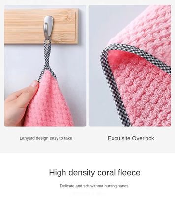 Good price KILINE Multi-functional Cleaning Towel Car Drying Wash Towel Plush Edge Microfiber Car Clean Cloth Kitchen online